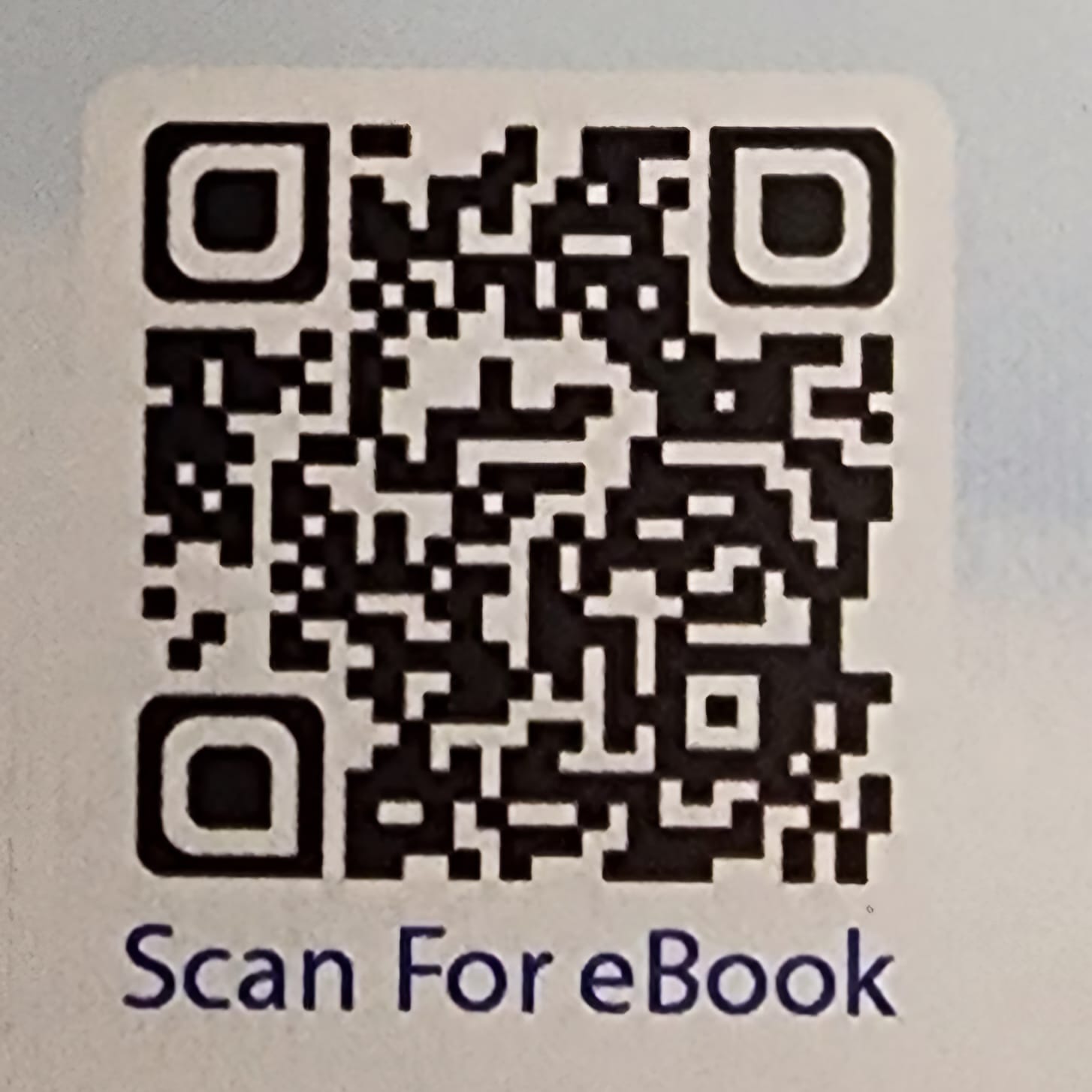 QR code for eBook